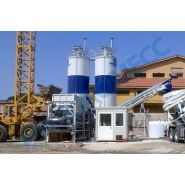 Euromobil T20 Centrale à Béton - Euromecc - Mobile - 60 m3/h - Bas Coût d'Entretien_4