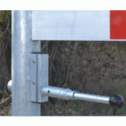 Barrière pivotante renforcée acier_4