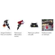 Fendeuse à vis M10 Roli LASCO - Compatible mini-pelle, tractopelle et chargeuse - Moteur Parker 3000 Nm_4