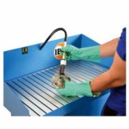 Fontaine de dégraissage manuelle solvant G50-I - 150 kg de charge - raccord sur fût_4