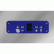 Hottes caisson inox avec moteur, variateur, filtre et éclairage - Profondeur 1400 mm - 1200_4
