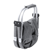 Panier pique-nique pliable en polyester 600D RPET - cadre en aluminium - poche frontale zippée - labélisé RPET_4