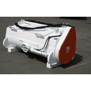 Équipement pour béton avec goulotte de déchargement 1500 mm