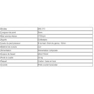 069-373 - Piqueuse plate - Topeagle International Ltd. - machine à coudre en cuir pour chaussures - vitesse max. 1700rpm_4