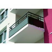 Areal - garde-corps - horizal - en aluminium - remplissage sur dalle_4