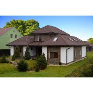 Panneaux d'ardoises métalliques - Revêtement thermolaqué ou pierre naturelle - METROTILE® interlock iSLATE_5