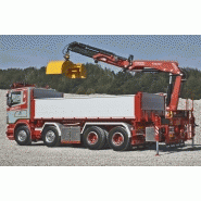 Grue auxiliaire Fassi F235A e-dynamic - capacité de levage jusqu'à 20,30 tm - bras hydraulique jusqu'à 2,70 m avec jib_4