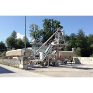 Système intégré pour le pesage des matériaux de la centrale Euromix 60