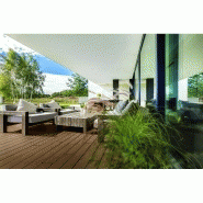 Pack 1 m² - Lames de terrasse composite coextrudé Supra avec accessoires (4 coloris) - 3600 x 145 x 23 mm - Coloris Ambre_4