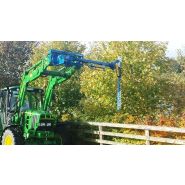 Taille haie avec un système d'attelage démontable - tracteur sa 1000_4