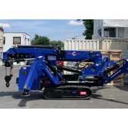Mini grue araignée avec panier nacelle d'appoint -  RAPTOR XR-3T_4