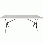 Table d'appoint pliante avec chaises pour usage professionnel
