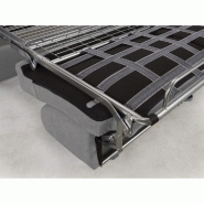 Canapé convertible Midnight Express 160 cm - Matelas 16 cm - Tissu NEO gris silver_4