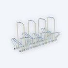 Râtelier Hollandais pour 8 vélos au sol avec arceaux antivol_4