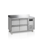 Desserte réfrigérée positive 4 tiroirs GN1/1 - Inox AISI304 - 272L - TEFCOLD - CK7240_4