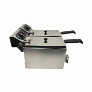 Friteuse posable électrique 2x4 l 7455.1002 COMBISTEEL_4