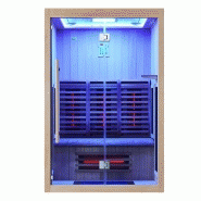 SAUNA INFRAROUGE BOREAL® SIGNATURE 130 À SPECTRE COMPLET - 130X110X205_4