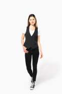 Gilet femme - Réf: K502 - Kariban - 64% polyester, 34% viscose, 2% élasthanne - Taille 34 à 46 - Couleur Black_4
