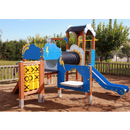 Structure de jeu Rayo JEDU07 - Collection EDUCA pour apprendre en jouant - Bois lamellé et panneaux ECOPLAY_4