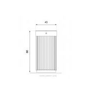 03.053.Sc - Poubelle urbaine Tubus Zano 65L - acier brossé, noir ou inoxydable_4