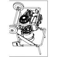 Ak-400 groupe électrogène - Inmesol - 3 kVA - 565x455x430 - moteur Kohler CH-270 - essence_4