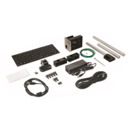 Imprimante compacte avec boîtier en aluminium anodisé noir