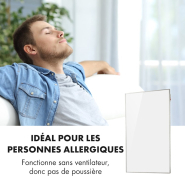 Radiateur infrarouge lointain Wonderwall 60 - 600W, zone d'efficacité 12 m², portée 5 m_4