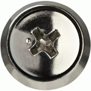 Vis 12-24 pour rack de serveur plaqués en nickel - Pack de 50_4