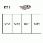 Saladette réfrigérée à capot télescopique - 3 portes GN 1/1 | L2g - S903STD_4