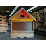 Chalet de Noël pliable et modulable - entièrement décoré et aménagé - Savoie - Réf GMC001_4