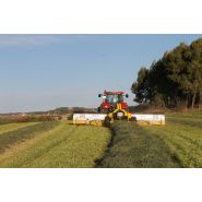 Rt 870 - Andaineur à tapis ROC SRL - Système de suspension arrière unique et ramassage révolutionnaire_4