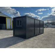 Bureau conteneur Modèle Black - Solution modulaire haut de gamme avec excellente isolation et options personnalisées_4
