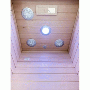 SAUNA ​​INFRAROUGE BOREAL® ​DIFFUSION 90 - 1 PLACE À SPECTRE COMPLET - ​90X90_4