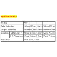 Hd-w801 - détecteur de métaux de convoyeur haute sensibilité - Haida - poids 175 kg - pour denrées alimentaires_4