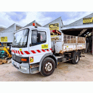 Mercedes ATEGO 1218 Camion benne grue grappin hayon_4