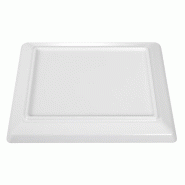 Plateau en mélamine Float blanc GN1/2 | Aps - GF076_4