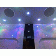 Haut-parleur étanche 80W - IP66 - pour hammam, sauna, salle de bain et milieux humides_4