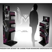 Devant de caisse - meuble présentoir - seiller - en plastiques thermoformés_4