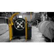 Enrouleur industriel fabriqué en France avec fonctionnalités avancées