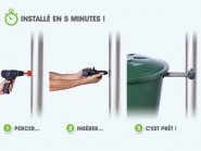 Collecteur d'eau compact et efficace pour récupération d'eau de pluie