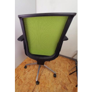 Fauteuil de bureau Steelcase Reply Air d'occasion - ergonomique et confortable - vert - accoudoirs réglables - mécanisme synchrone_4