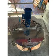 Réacteur skid d'occasion triagi atpp mta-250 inox 250 litres + 2 cuves poumonaux avec agitation_4