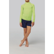 T-shirt technique à manches longues enfant - Protection UV50+ - Réf : PA4018 - Marque PROACT_4