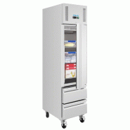 Armoire réfrigérée négative GN compacte série G 1 porte et 2 tiroirs 180L UA116 Polar_4