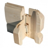 Garage spacieux Karibu avec fenêtre en verre minéral