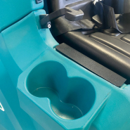 Autolaveuse autoportée T130/85R - nettoyage professionnel pour grandes surfaces, réservoir grande capacité, double brosse_4