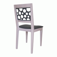 Chaise Julia en bois massif et métal - fabrication française - hêtre ou chêne avec finitions personnalisées_4