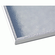 Hublot carré - MPM - en PVC blanc avec vitre plexi transparent ou granité - Dimensions extérieures 290 x 290 mm_4