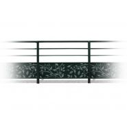 Gc3900 barrières urbaines - urban'nt - en acier - remplissage par tôle avec motifs micro-perforés_4