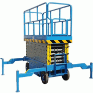 Nacelle ciseaux mobile TOR SJY-0,5-6 DC - 500kg - Hauteur 6m - Batterie_4